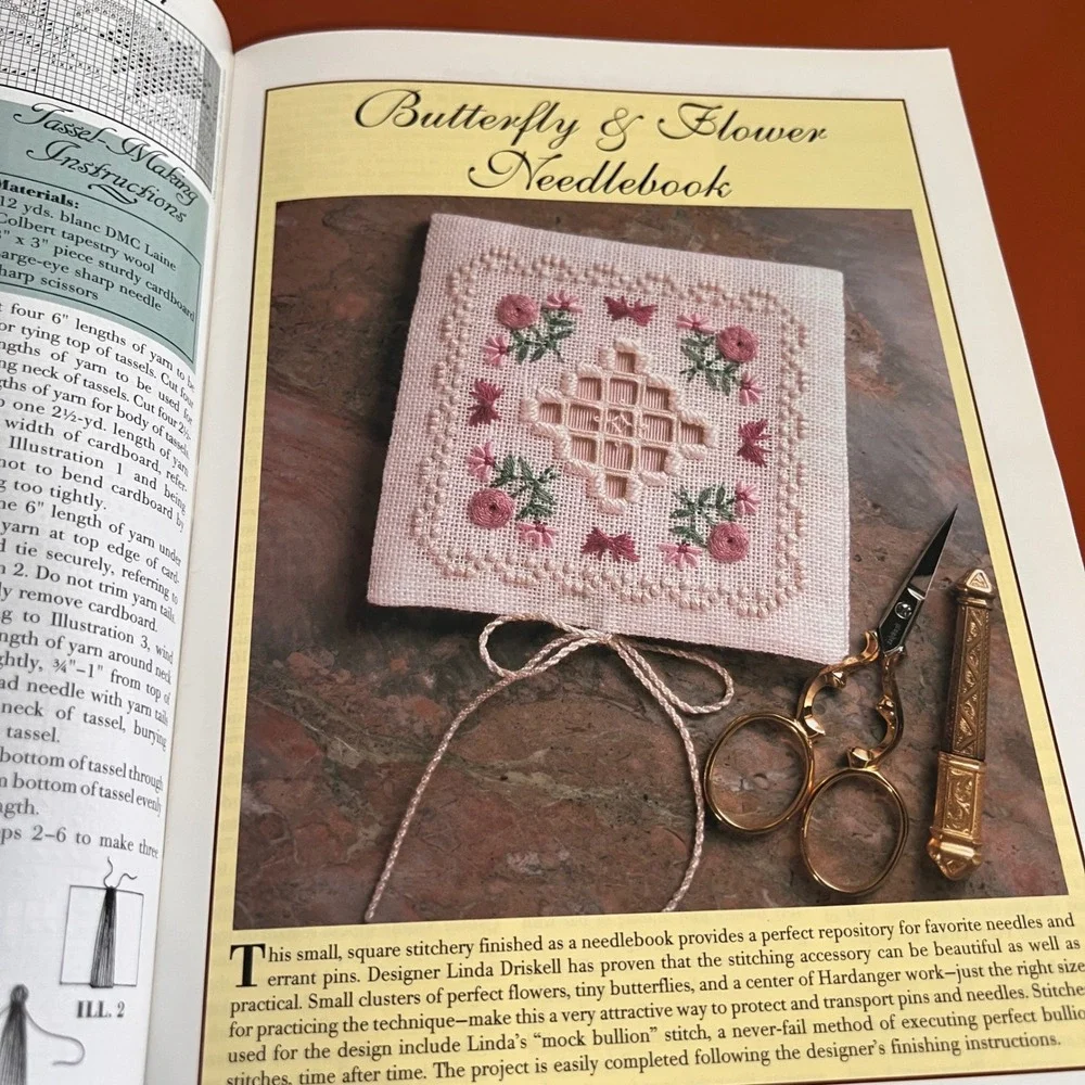 Sampler & Antique Needlework Quarterly Fall 2000 Vol 5 No 3 Millennium Cutwork